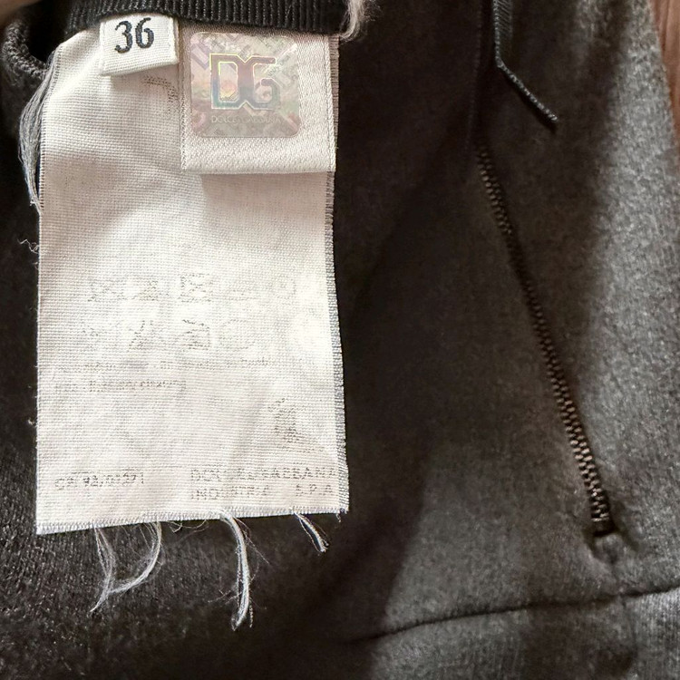 돌체앤가바나 미디스커트 치마--2