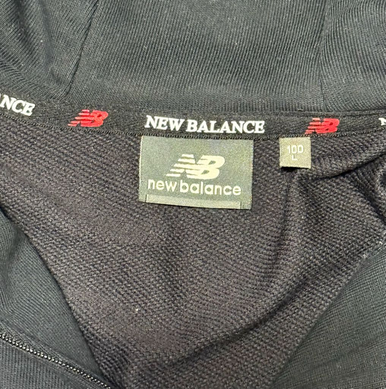 뉴발란스 후드 반집업--3