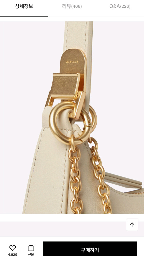 (새상품)오스트카카 크누트 미니 호보 백 미니 숄더 백--9