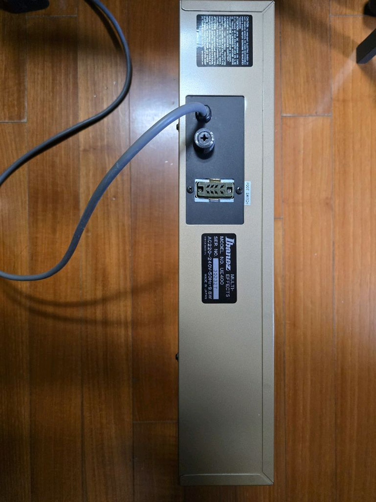 ibanez ue400 아날로그 멀티이펙터 + 풋스위치--4