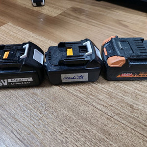 리필용 18v마끼다 팩과 18v 아임삭 팩