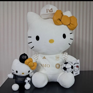 산리오 헬로키티 LAFC 손흥민 축구공 콜라보 중형인형, 키링인형 이미지