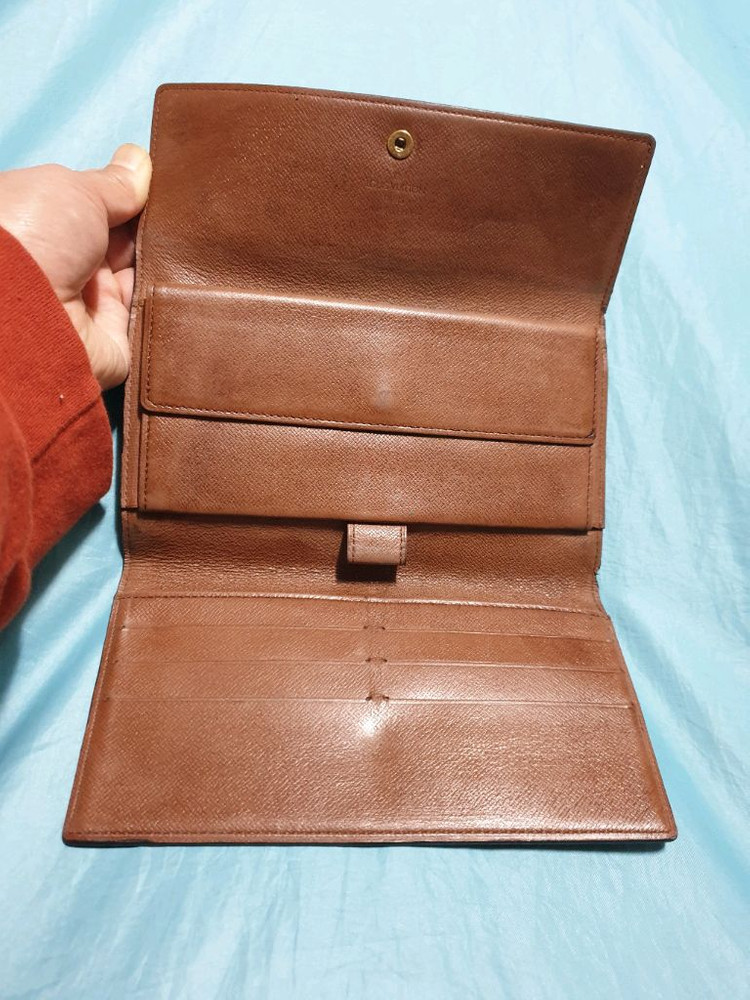 루이비통 gm사이즈 쇼퍼백 +장지갑 세트 팝니다--4