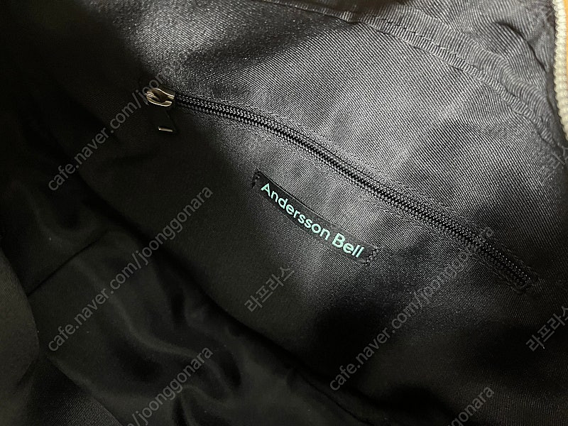 앤더슨벨 유니섹스 스웨이드 자카드 크로스바디 백 aaa310u 이미지