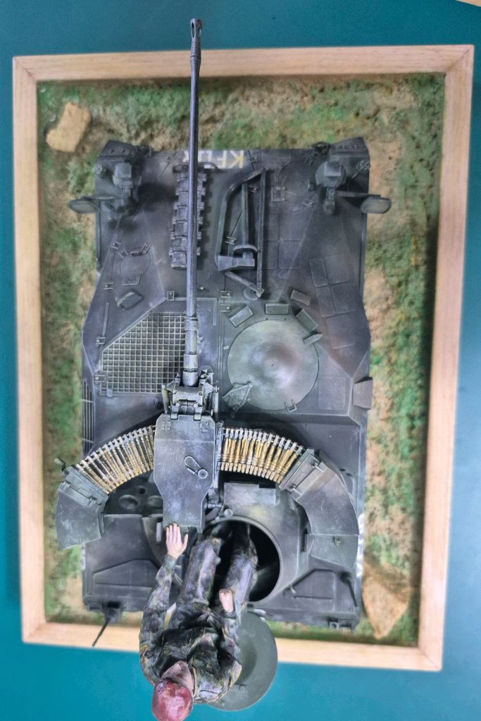 *각종교신가능*밀리터리프라모델(대형1/16RC카탱크호환)독일연방*비젤 Mk2.0정밀도색*비네트작~바람에언덕에서--6