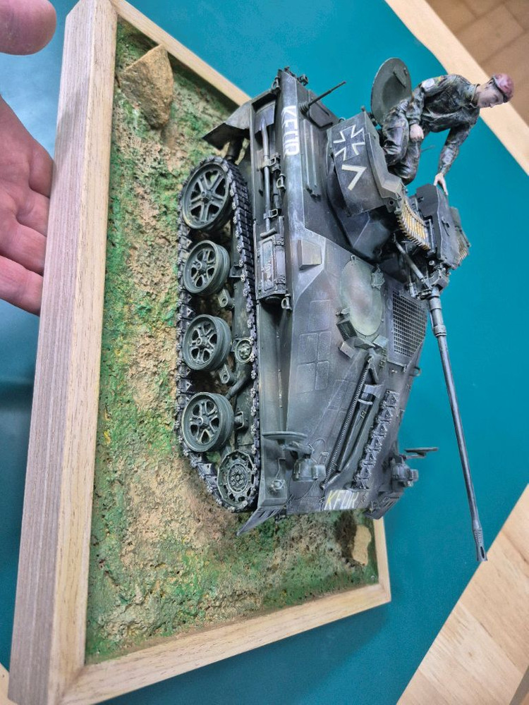 *각종교신가능*밀리터리프라모델(대형1/16RC카탱크호환)독일연방*비젤 Mk2.0정밀도색*비네트작~바람에언덕에서--9