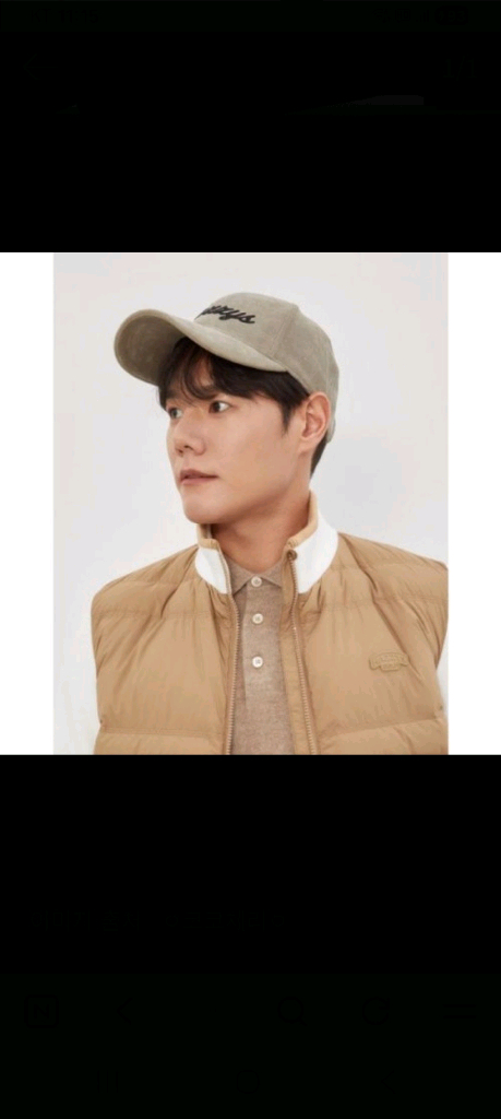 새상품)헤지스 남성모자 (사이즈 넉넉)--7