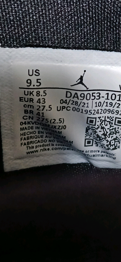 나이키 조던36 농구화(275mm)--4