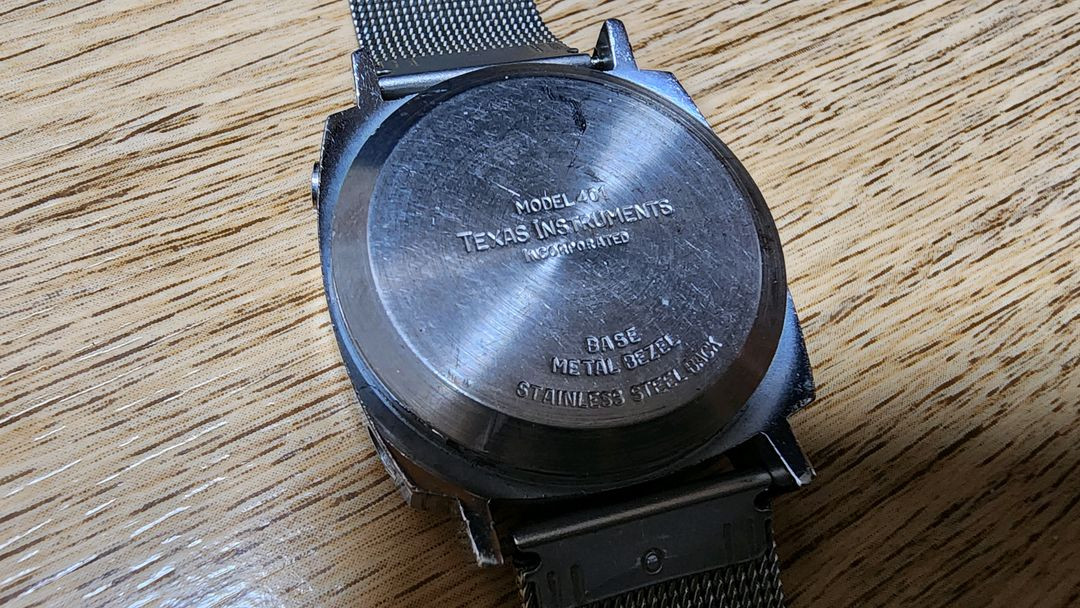빈티지 TI(Texas Instrument) 남성 시계--8