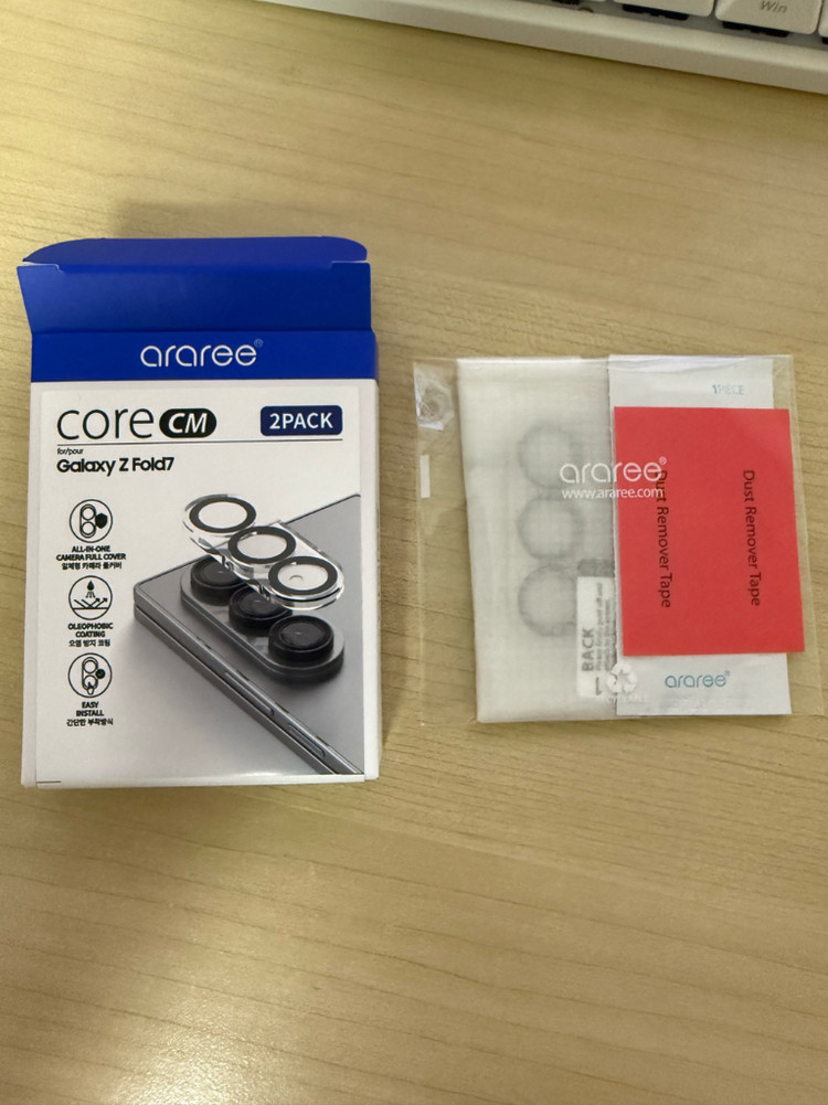 [미개봉]갤럭시폴드7 아라리(힌지보호 케이스, 외부화면 강화유리, 카메라 강화유리)팝니다.--7