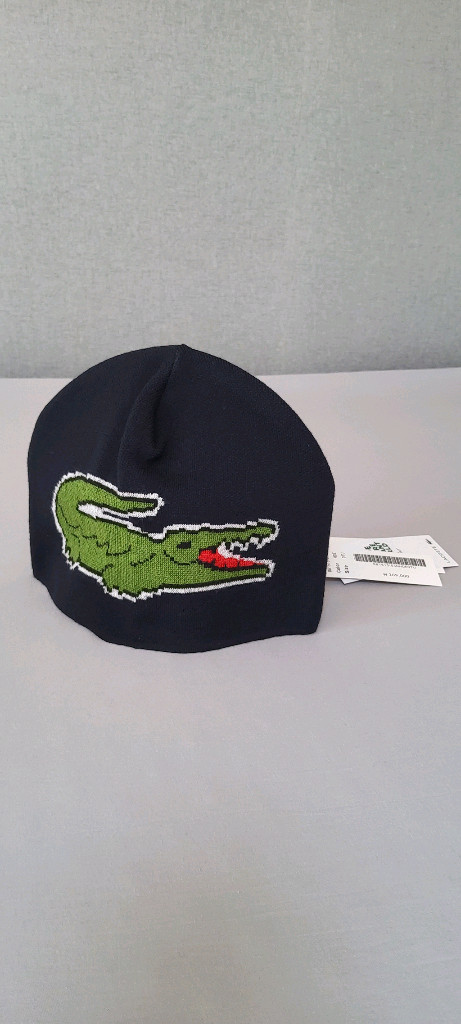 새상품)라코스테 비니 & 머플러 (남녀공용)--1