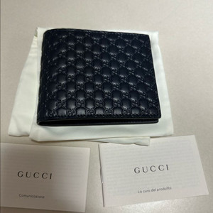 구찌 시마 마이크로 gg 반지갑 네이비