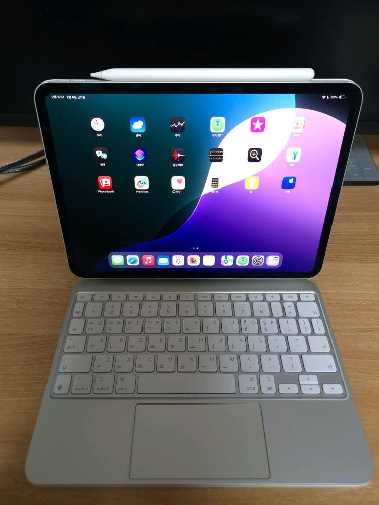 아이패드 프로 M4 11인치 1TB 나노텍스쳐 글래스 + 애케플 + 애플 펜슬 프로, 매직키보드 M4 11인치--0