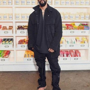 피어오브갓 6th 사이드 버튼 나일론 팬츠