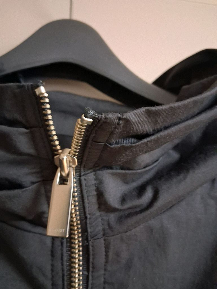 에고이스트 블랙 롱 점퍼 이미지