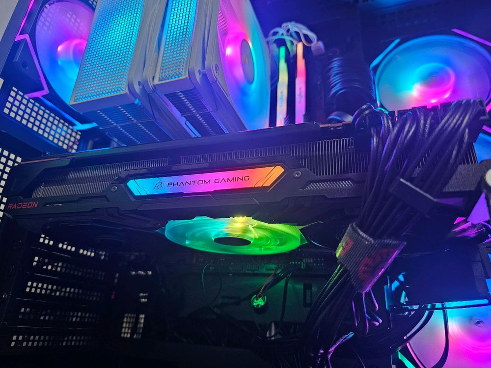 ASRock RX6800XT PGD 16G 그래픽 카드--5