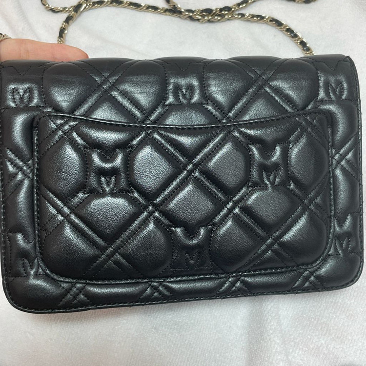 메트로시티 퀄팅 숄더 크로스백 가방 정리 처분 벼룩 매트로시티 체인--3