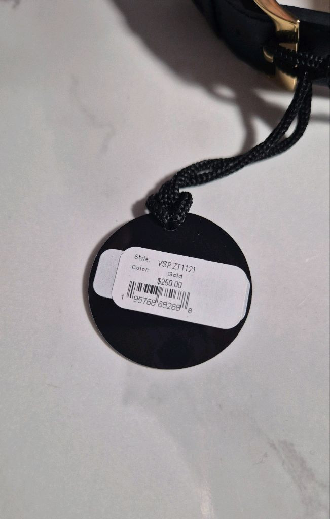 베르사체 남성 금장시계 풀박스 새상품--5