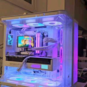 9800x3d/rtx5080/tryx/커세어 화이트 본체