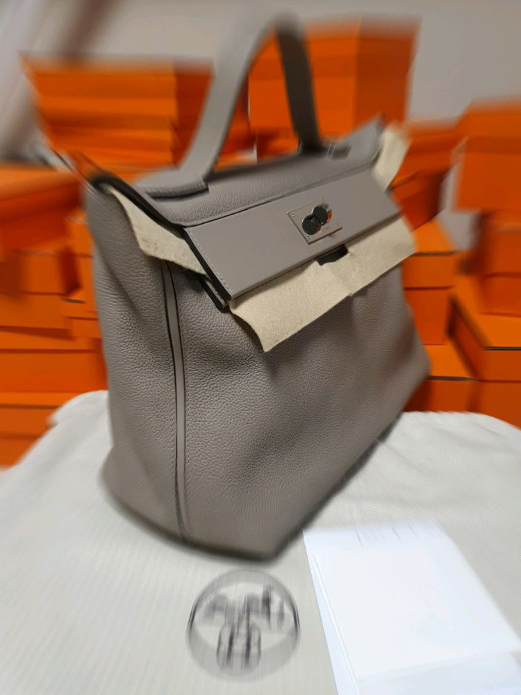 정품 에르메스 켈리 2424 토트백--8