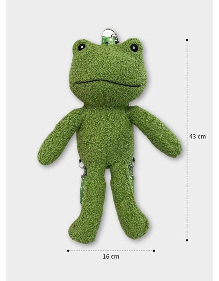 정품)러브프로그 개구리인형가방크로스백미개봉귀여운 가방--7