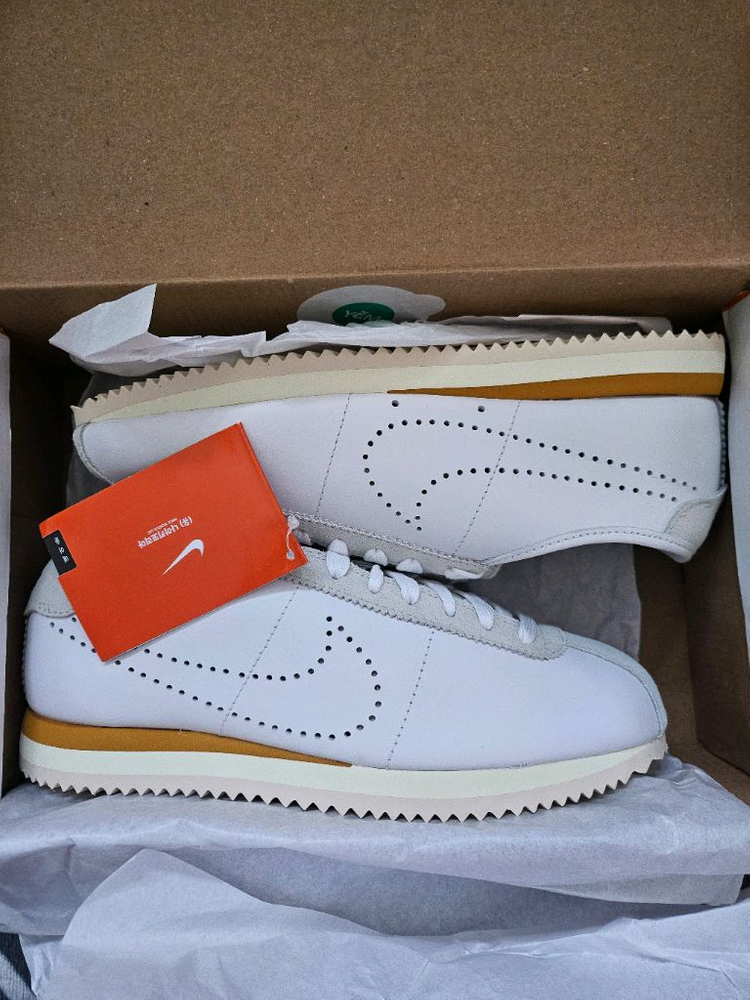 (새상품) 나이키 정품 여성 코르테즈 가죽 펀칭로고 이미지