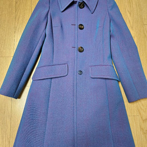 [상태최상] 미우미우(MIU MIU) 100% 버진울 투톤 코트 - 36사이즈(44~슬림55)