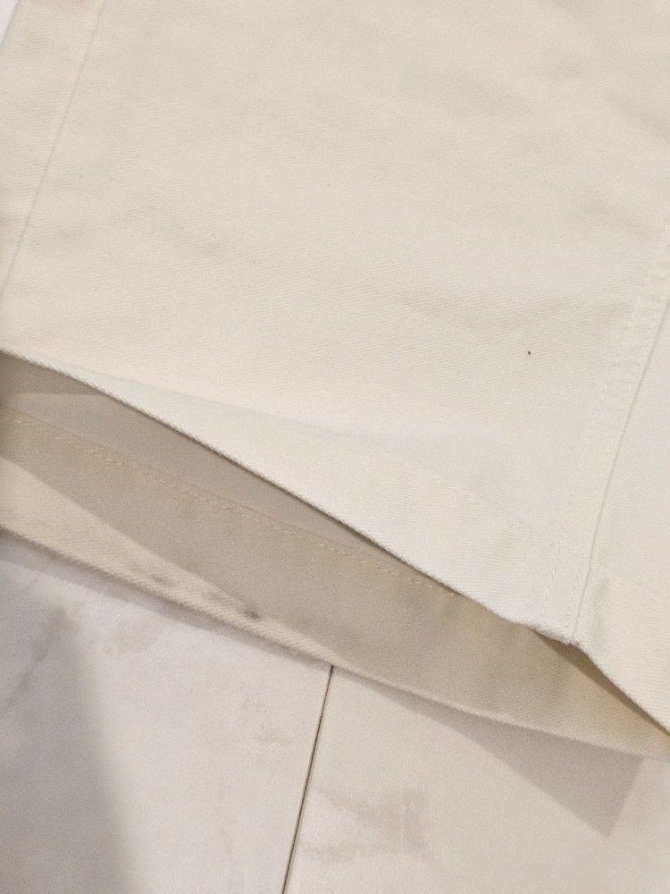 쿨거택포) 유니클로 저지배럴레그팬츠 오프화이트 S--6