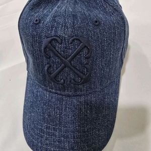 오프화이트데님 볼캡