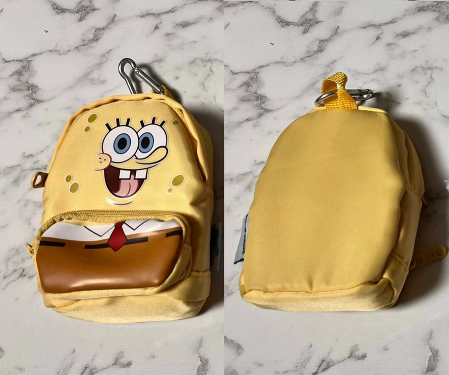 스폰지밥 동전지갑 키링 새상품 이미지