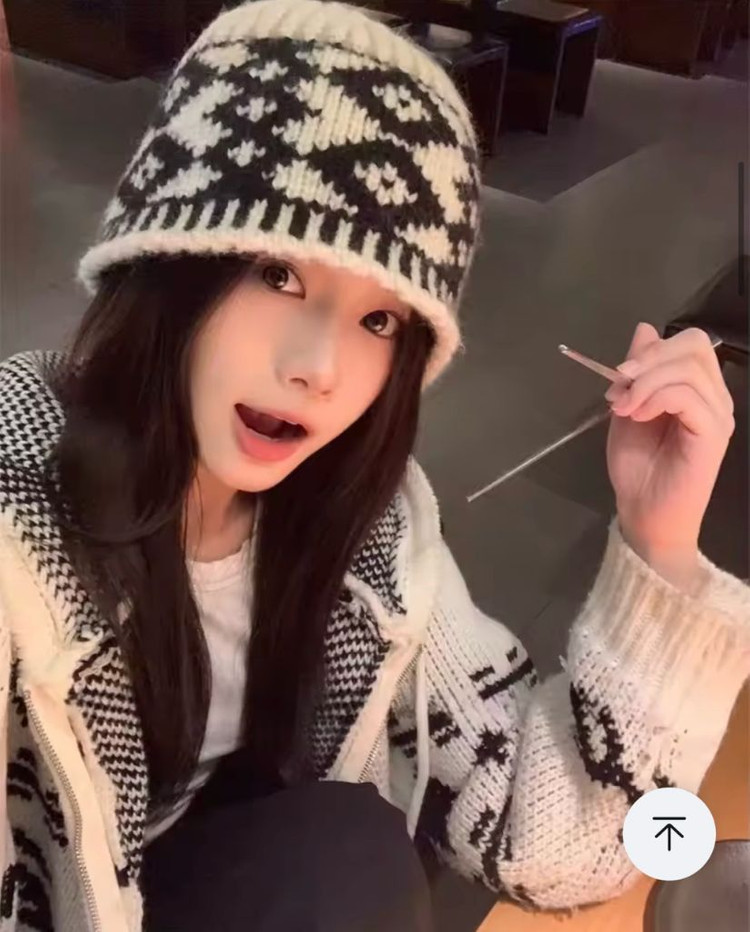 니트모자 니트비니 겨울모자--1