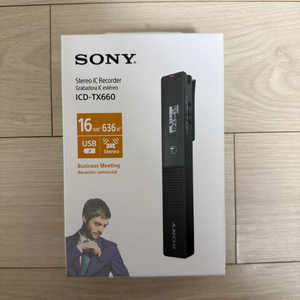 소니 고성능 녹음기 ICD-TX660 미개봉 새상품 판매합니다