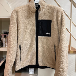 [XXL] 스투시 셰르파 쉐르파 리버시블 자켓 베이지