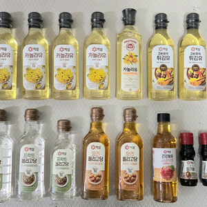 식용유, 올리고당, 식초 (이거전부 2만원)