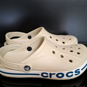 크록스 바야밴드 클로그 스투코 브라이트 코발트 265