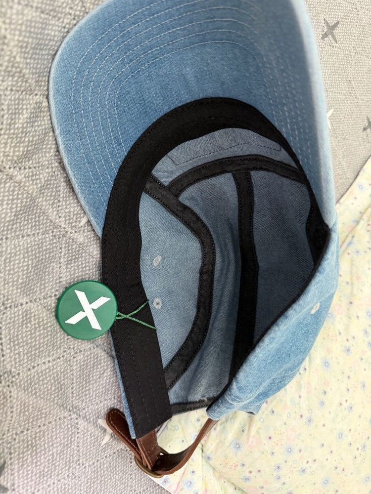 슈프림 워시드 치노 트윌 캠프 캡 데님 (21SS)Supreme Washed Chino Twill Camp Cap--2