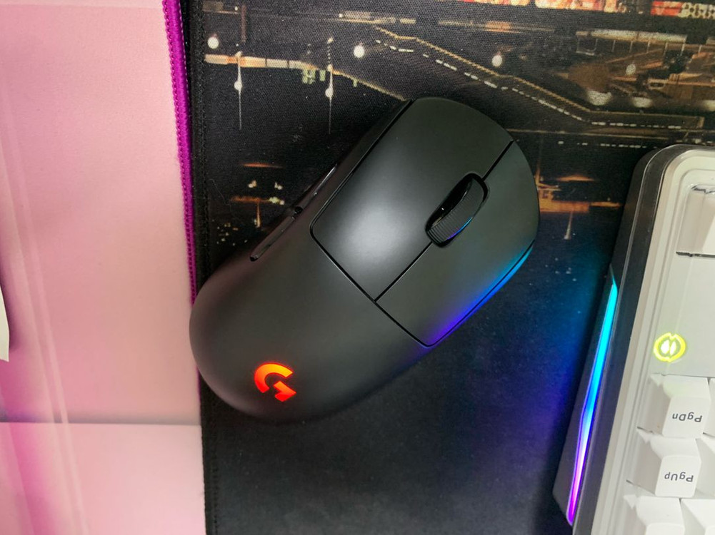 로지텍 지프로 마우스+정품 마우스 피트--1