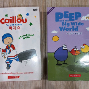 까이유 호기심대장삐약이영어교육용 DVD 세트