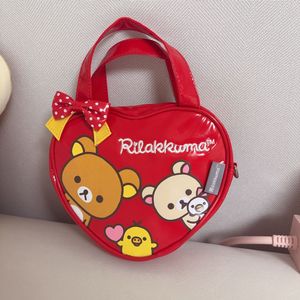 리락쿠마 파우치 백