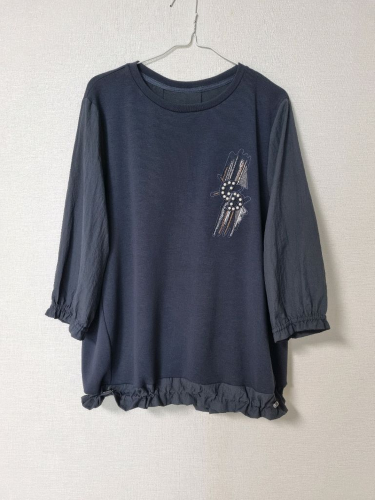 소매7부 티블라우스 88 이미지