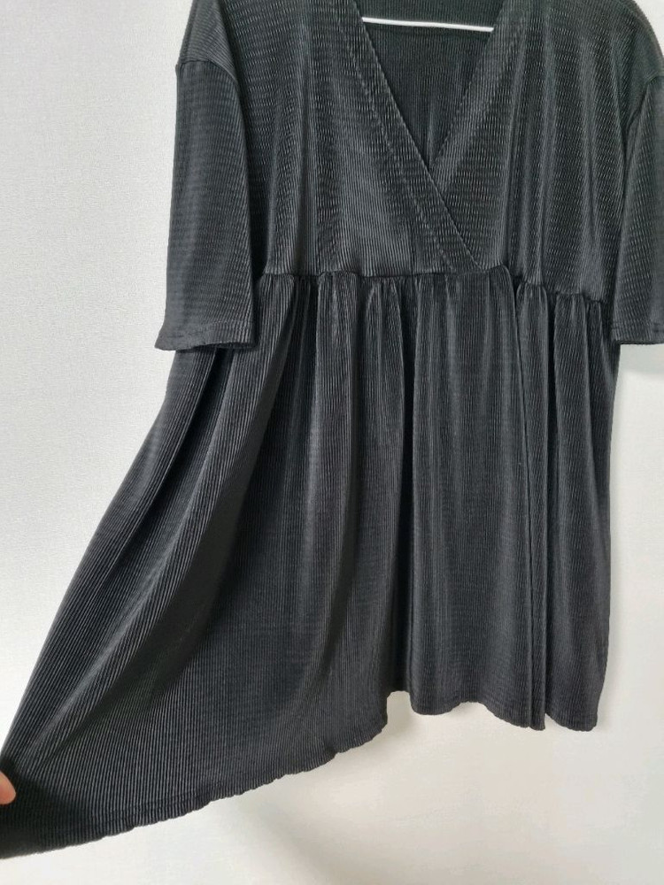 플레어핏 반팔 랩 블라우스 88 이미지