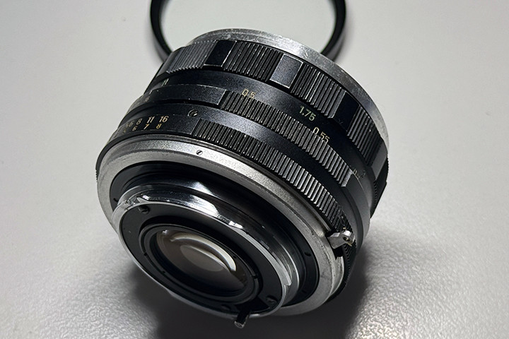 미놀타 빈티지 수동 오토로커-PF 55mm F2 랜즈팝니다--3