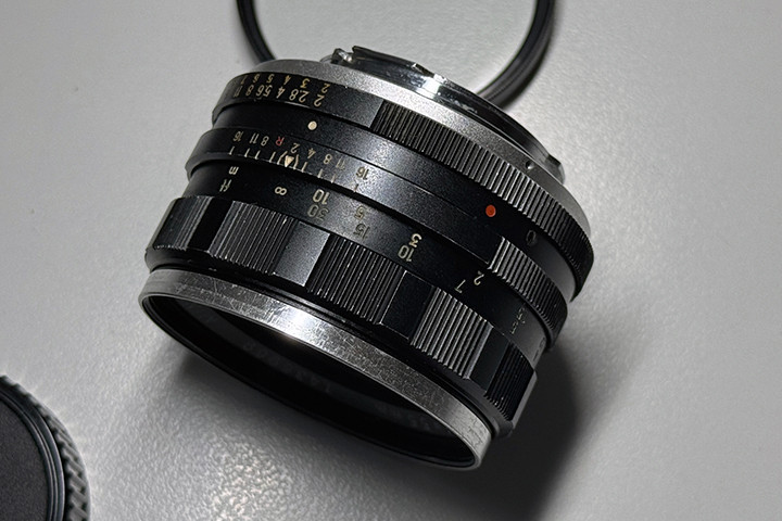 미놀타 빈티지 수동 오토로커-PF 55mm F2 랜즈팝니다--2