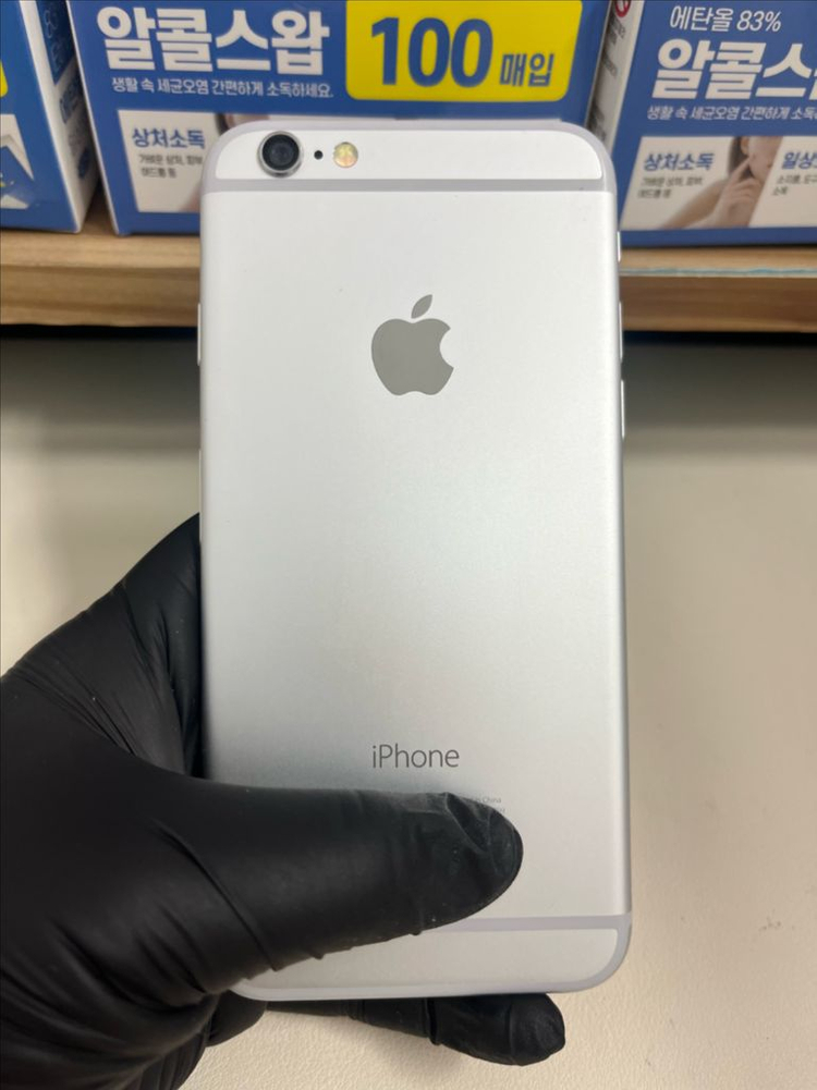 아이폰6 64G 실버 A급!--1