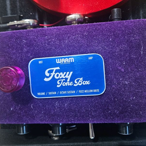 Warm Audio Foxy Tone Box 퍼즈 페달 (기타 이펙터)