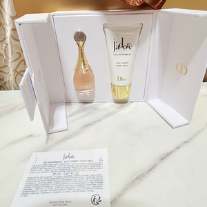 디올 자도르 바디밀크 + 향수 미니어처 세트