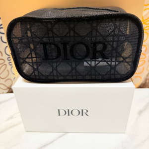 디올 매쉬 까나쥬 블랙 파우치 /새상품