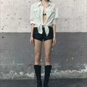 보헤미안서울 보헴서 워시드 코튼 웨스턴 셔츠 이미지