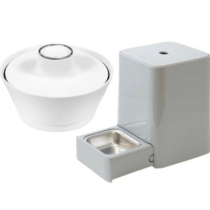 #새거 #펫맘 강아지 고양이 자동 급식기+펫맘 정수기 이미지