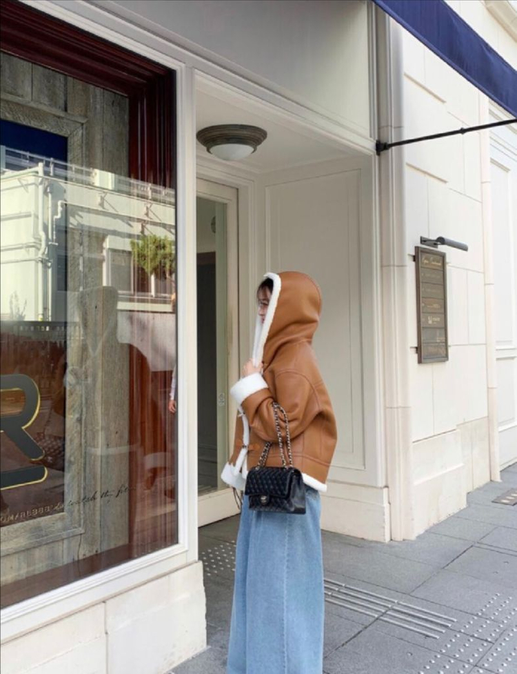 [판매] 바이씨니 제작 허니비 무스탕 브라운 Free 새상품--8